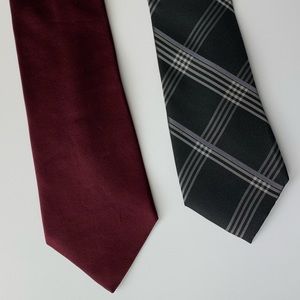 Michael Kors and Calvin Klein ties
